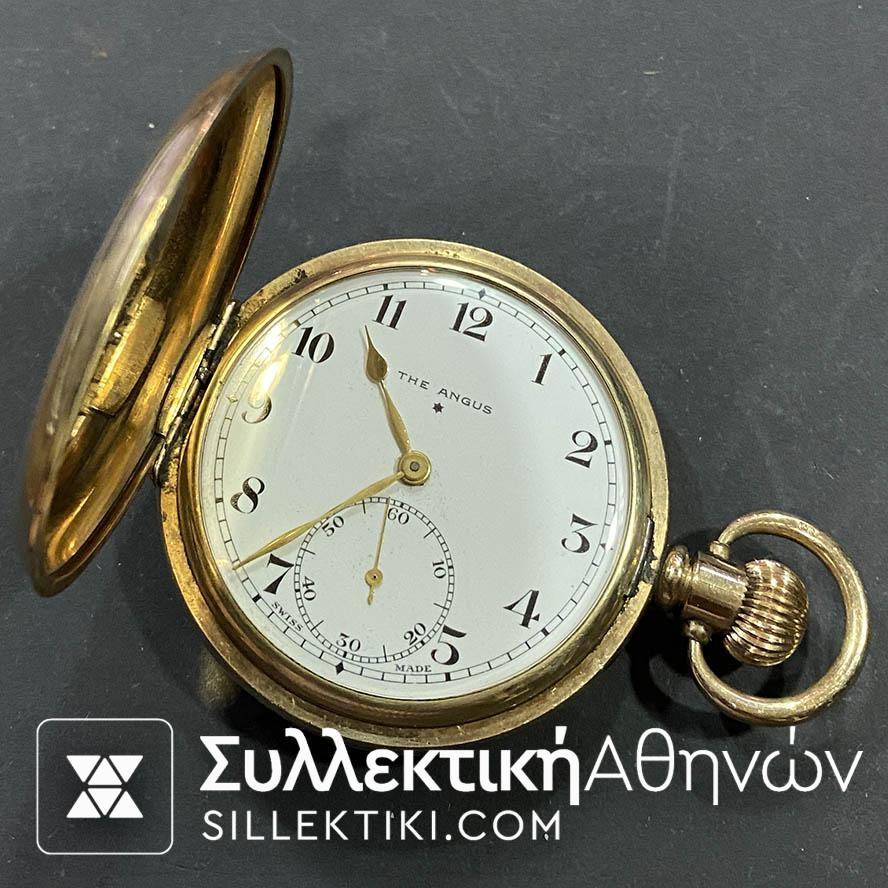 Pocket Watch THE ANGUS. 50 mm Working